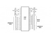 CPU 6502 MOS6502AD